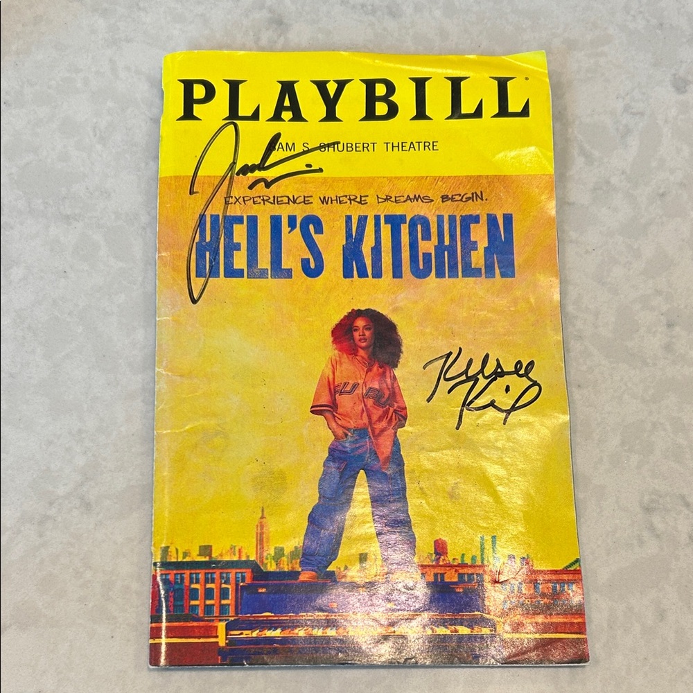 Hell’s Kitchen signed playbill